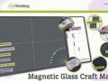 Snijplaat Magnetische Glas Snijplaat 36,2x60,3cm