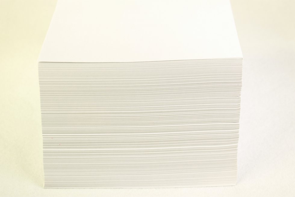 Vouwkartons-Tekenpapier 120gram 14x14cm Wit 500vel - Papier en - Vouwblaadjes en | MarZ Kreatiek