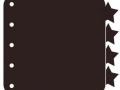Prima Clear Book Star Tab