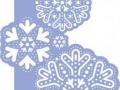 MD Mery Sjabloon Snowflakes