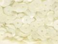 Pailletten Fac.6mm Dek.Wit
