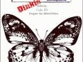 IndigoBlu Cling Stamp A7 Flutterby Butterfly