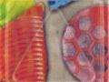Gelli Plate Monoprinting 3vormen Rond e.a.