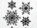 NC Cl.St.Silhouette Snowflakes