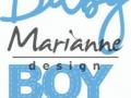 CreaTables LR0576 Tekst Baby Boy+Girl