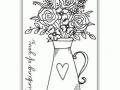 JH Clear Stamp A7 Spring Jug