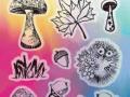 SL AbM Mixed-Up Collection Clear Stamps 286 Autumn Flourish