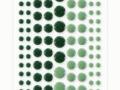 MD Enamel Dots Duotone Green 156stuks
