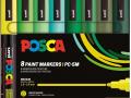   Posca Set PC- 5M 1,8-2,5mm 8st.Greens