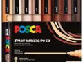   Posca Set PC- 5M 1,8-2,5mm 8st.Portrait