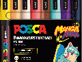   Posca Set PC-3M 0,9-1,3mm 8st.Manga Hero